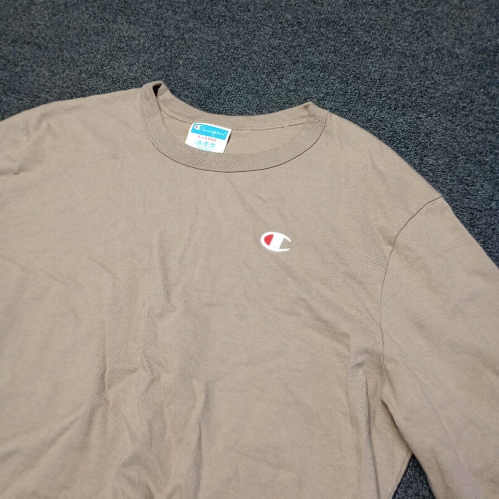 Vintage Champion Cropped Sweater Women XL Relaxed Baggy Cozy Fleece Pullover‎ - Picture 2 of 6